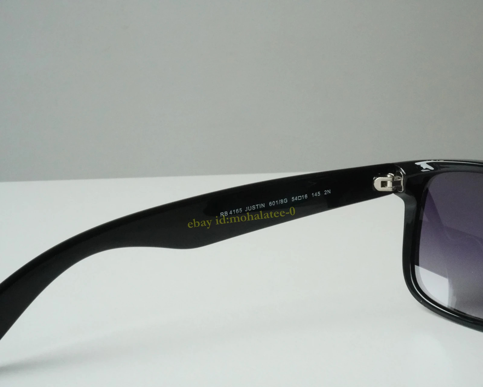 Ray-Ban RB4165 601-8G Grey Gradient Lens Matte Black Frame Unisex Sunglasses 54