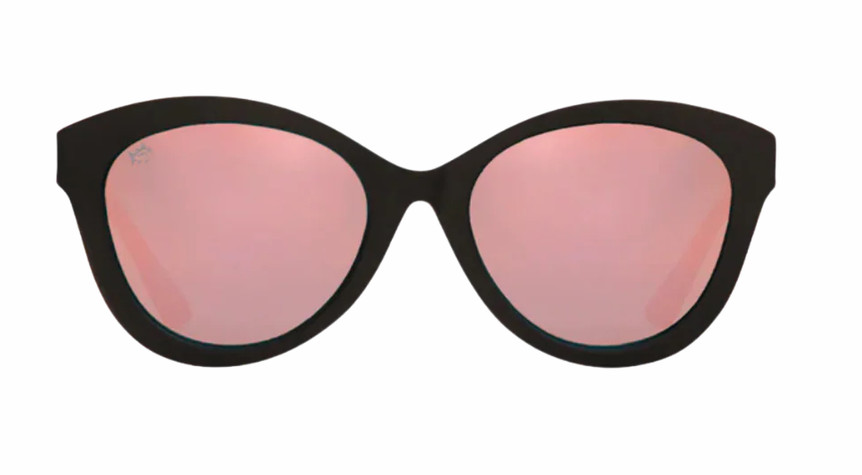 NEW Rheos Faris Floating Polarized Sunglasses – Mirrored Gunmetal Rose – Womens