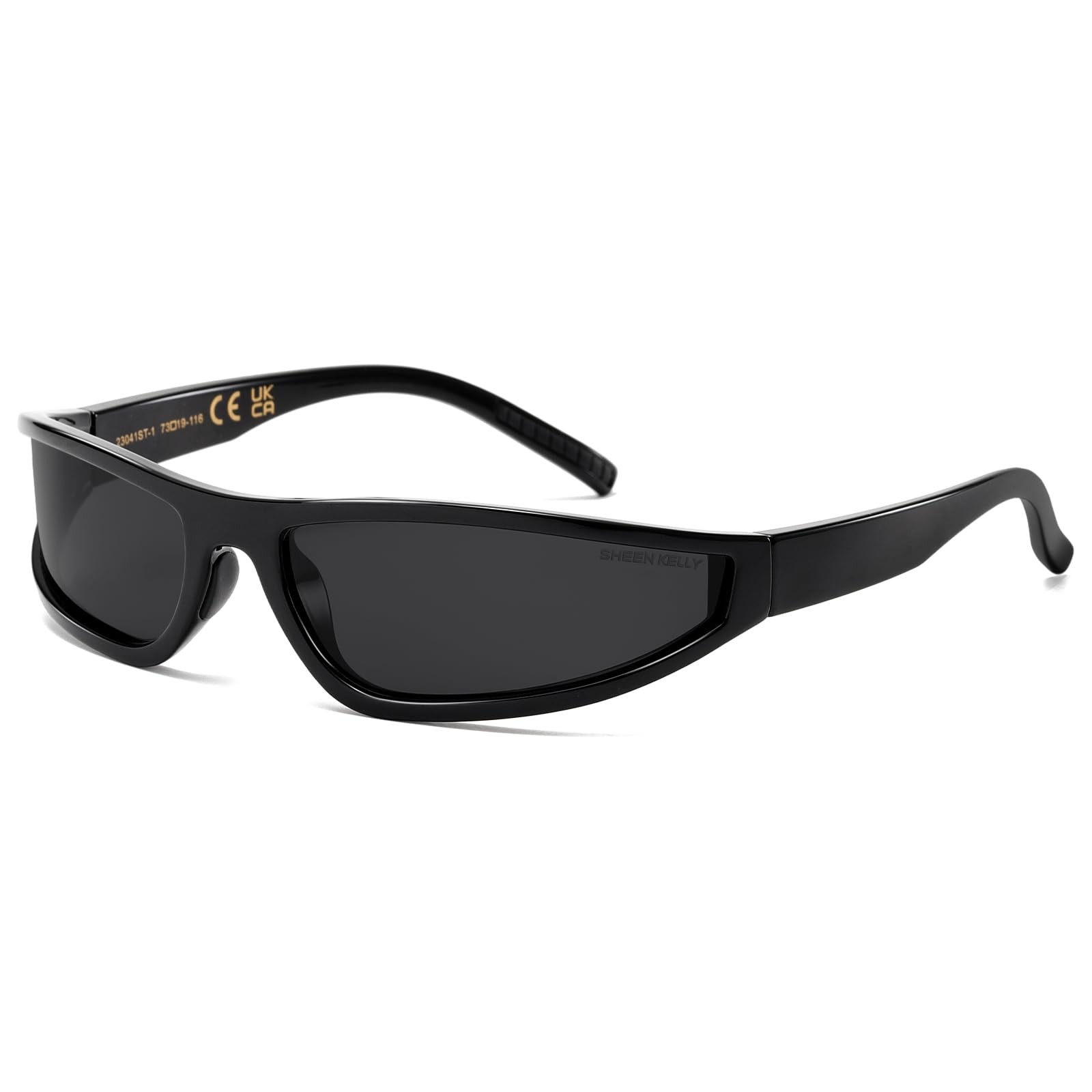 Wrap Around Sunglasses UV400 Protection Minimalist Lightweight Comfort Unisex…