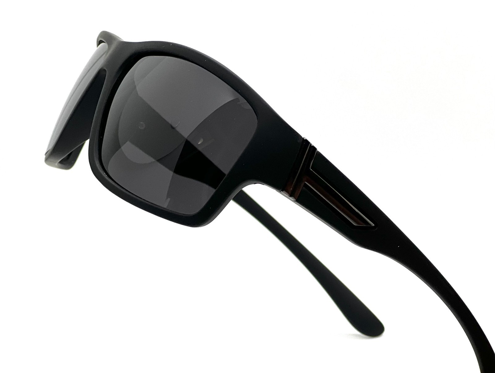 Polarized Sunglasses Men Outdoor Sports Driving Fishing Trendy Shade Wrap Around