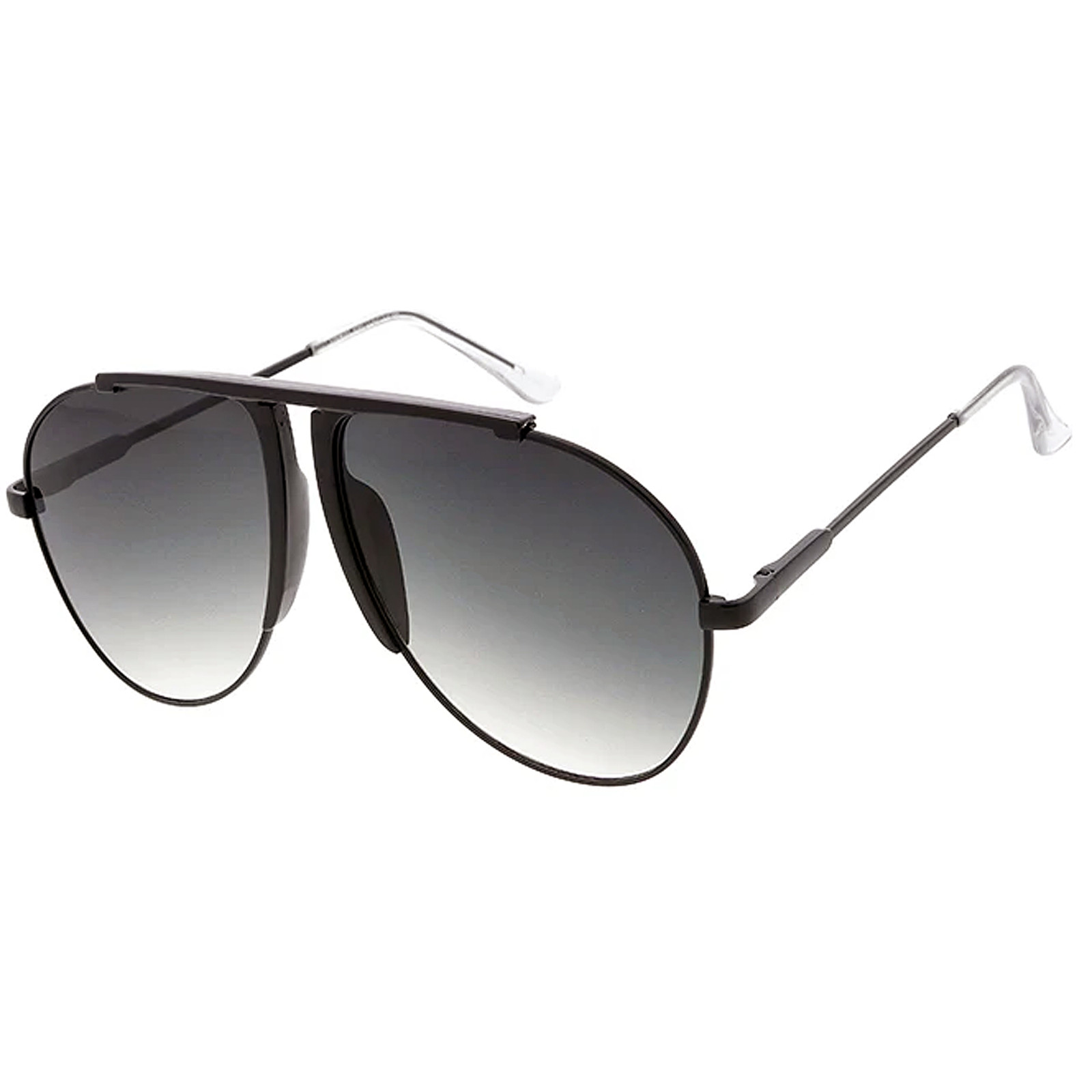 Sunglasses Pilot XXL “Talon” Oversize Aviator Men Women Metal Frame Gradient