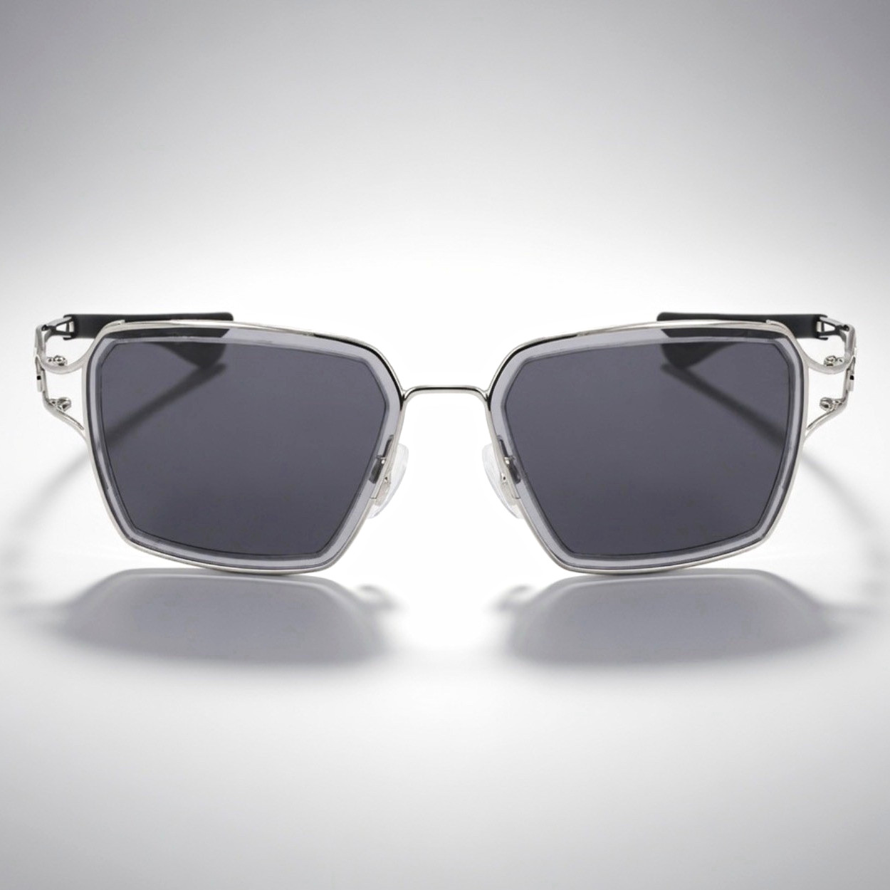 🔥NWT-Nike Unisex Sunglasses – VEIL PRISM EV24049 040 (Transparent Grey/Silver)