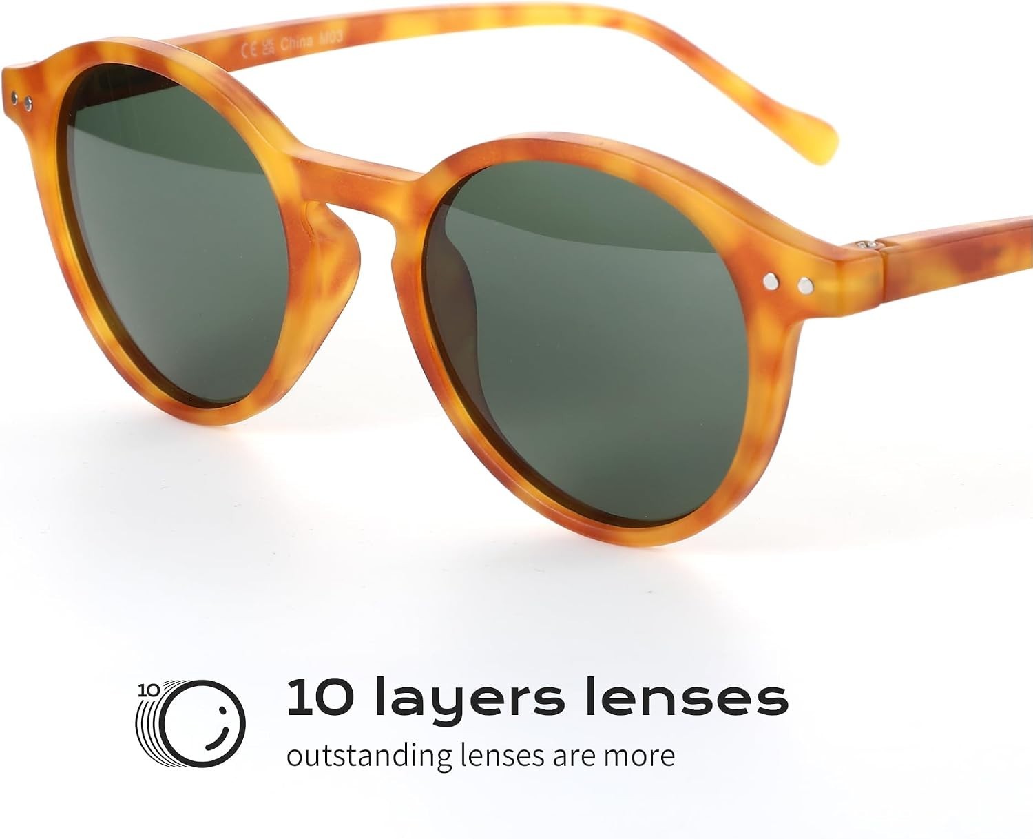 Versatile Classic Round Sunglasses with UV Protection – Perfect for Everyday Use
