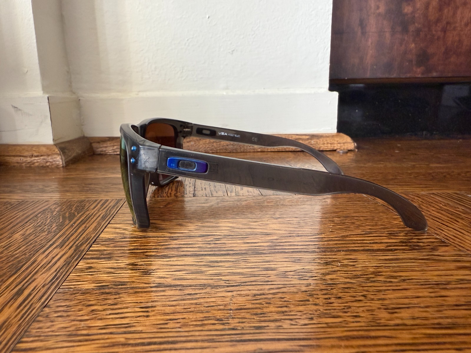 Oakley Holbrook XL 009417-0959 Grey Prizm Sapphire Polarized Lenses Sunglasses