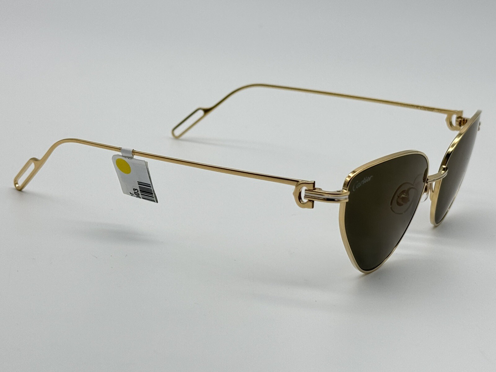 PREMIERE C DE CARTIER CAT-EYE SHAPE SUNGLASSES CT0155S NEW 100% GENUINE RP $1425