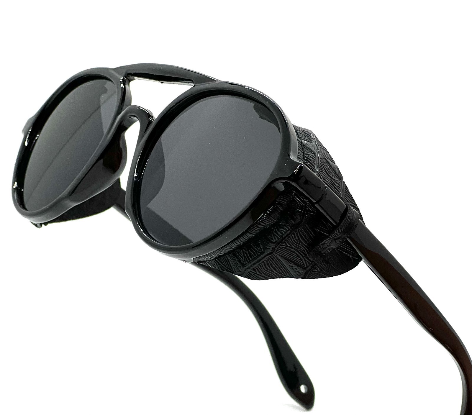 Safety Sunglasses Reduce Reflection Circle Lens Shield Sun Protection UV400 2026