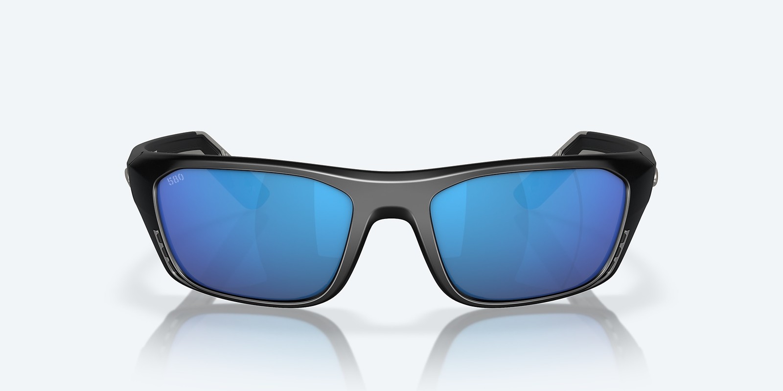 Costa Del Mar Whitetip Pro Matte Black/Blue Mirror 580G Polarized Sunglasses