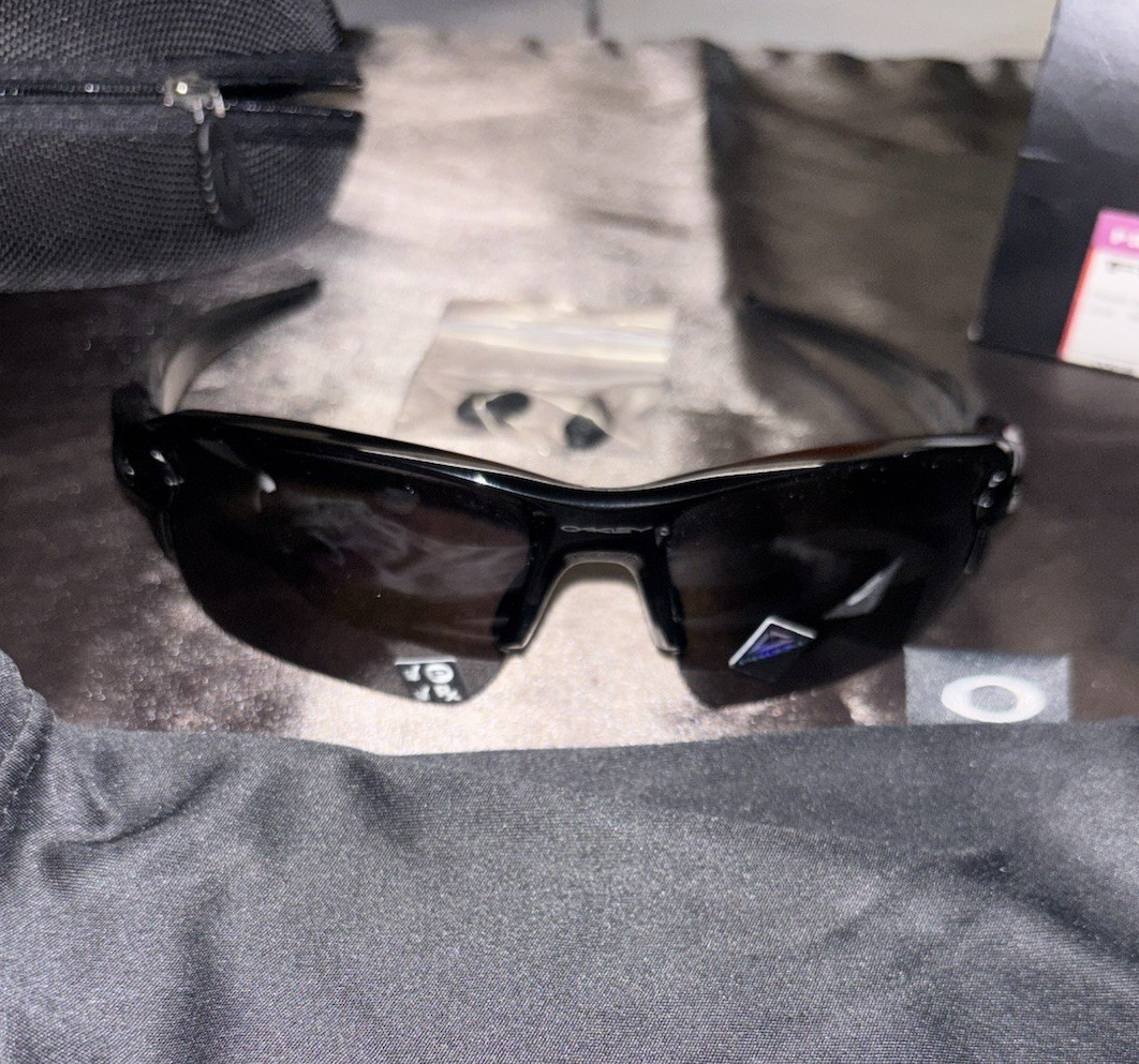Oakley Flak 2.0 XL Men’s Polarized Sunglasses Prizm Black Black Plastic 133mm