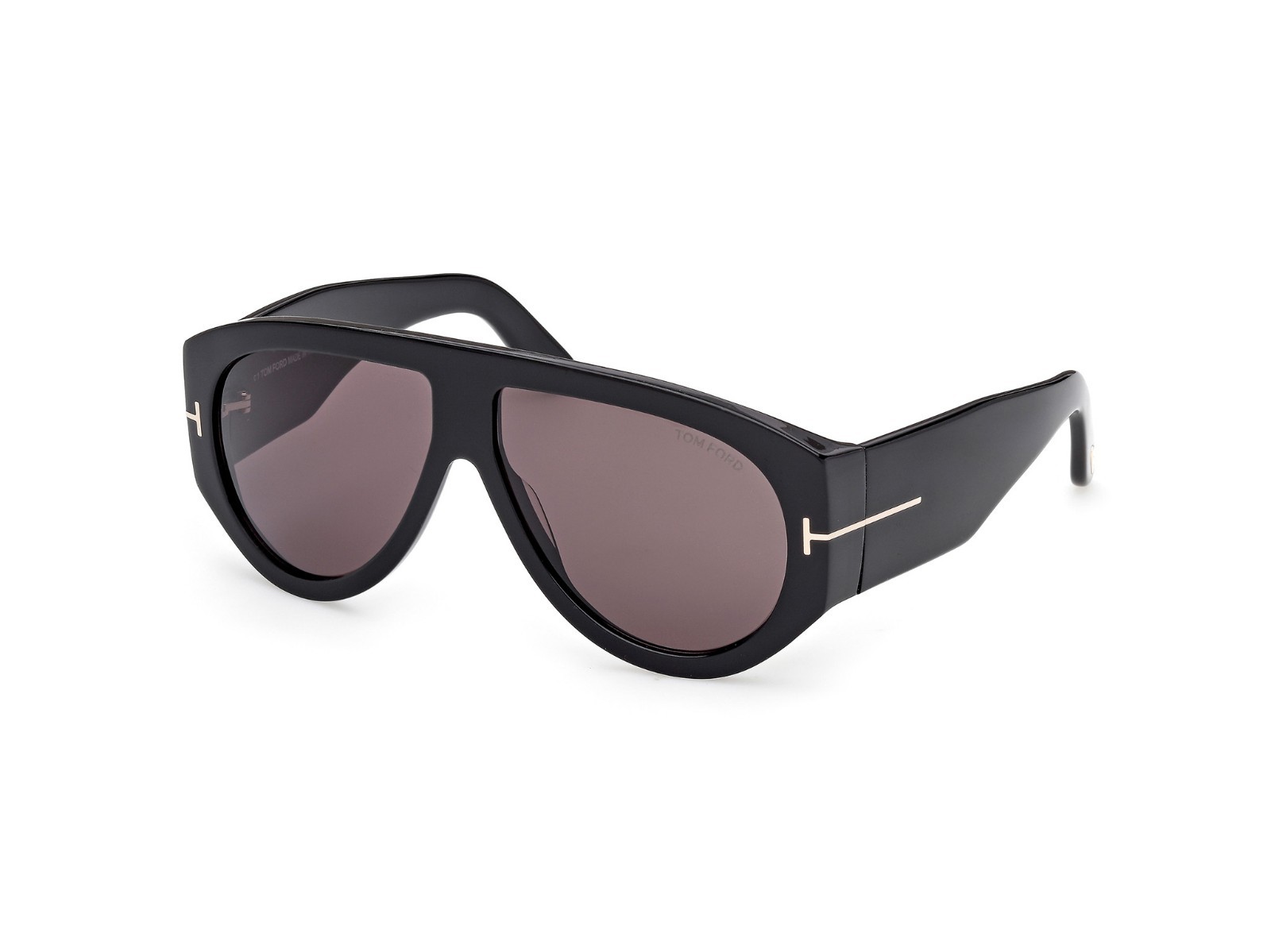 TOM FORD TF 1044 Bronson Sunglasses 01A Black – Gray lenses 60 New