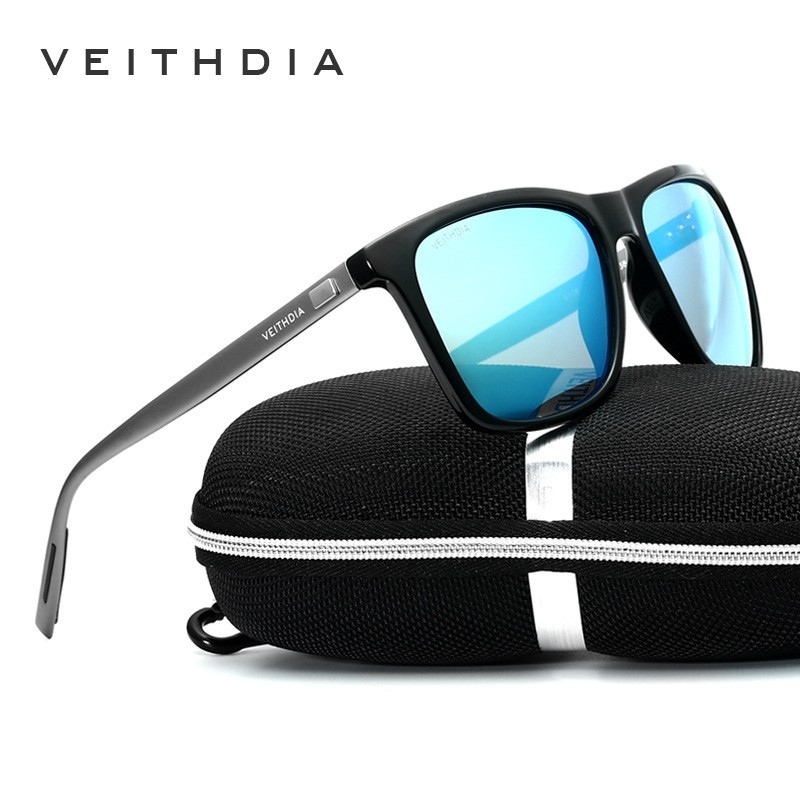 VEITHDIA Aluminium Polarized Photochromic Sunglasses Men Eyewear Driving Glasses
