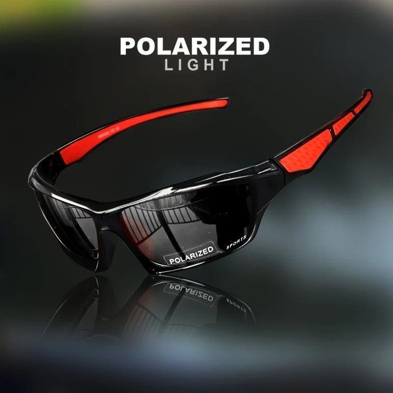 Polarized Sports Sunglasses UV400 Men Driving Fishing Cycling Mirror Shades USA