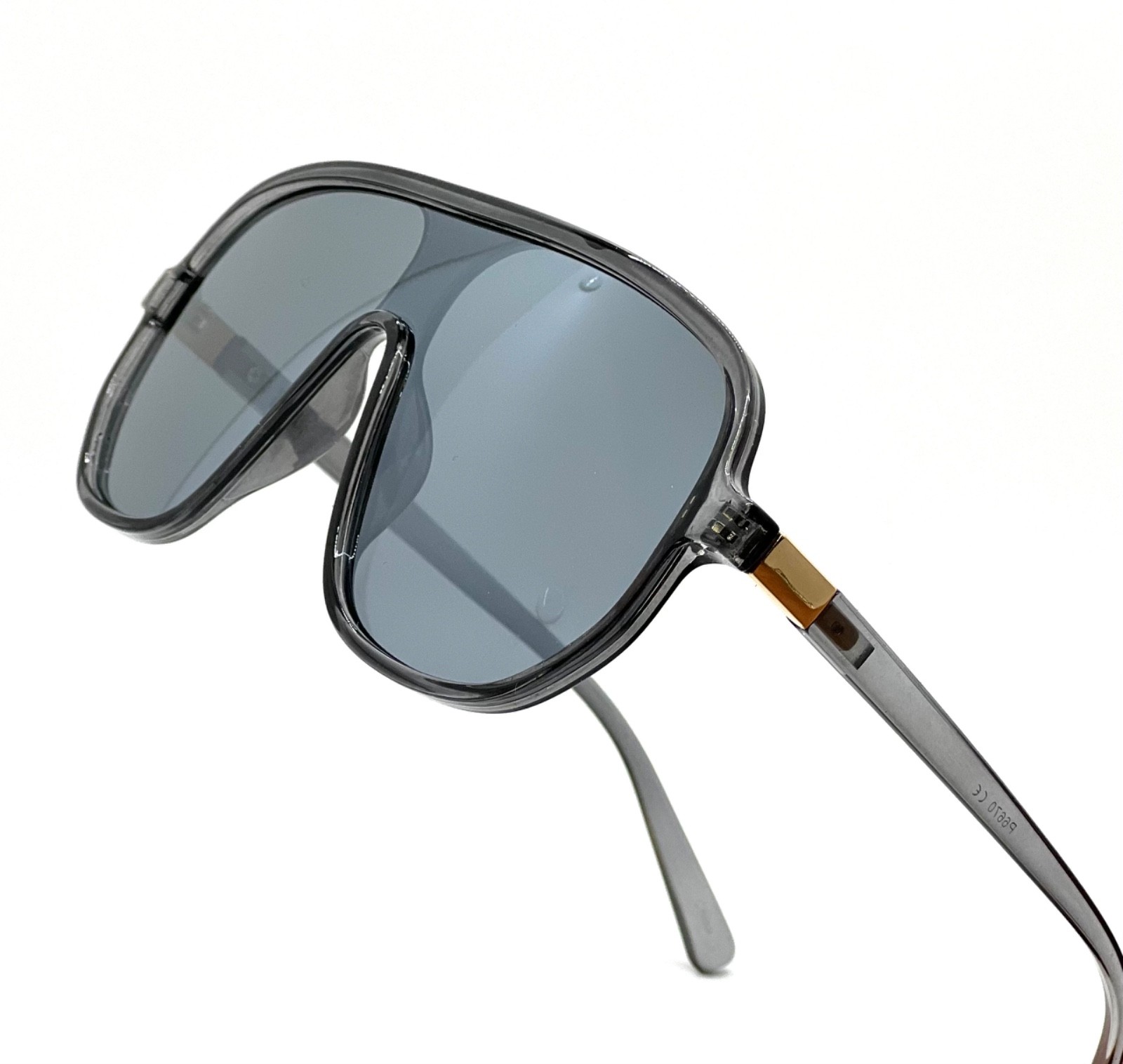 Men Guy Dude Square Sunglasses Shades 100% UV Protection Fashion Flat Black Lens