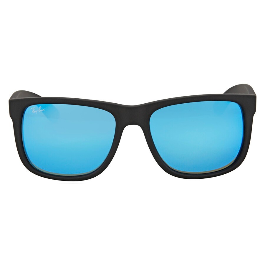 Ray-Ban Justin Color Mix Blue Mirror Square Men’s Sunglasses RB4165-622-5555 NEW