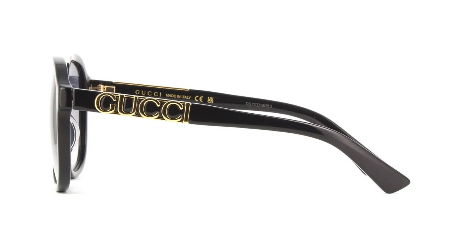 Gucci GG1188S Black/Grey Shaded (002) Sunglasses