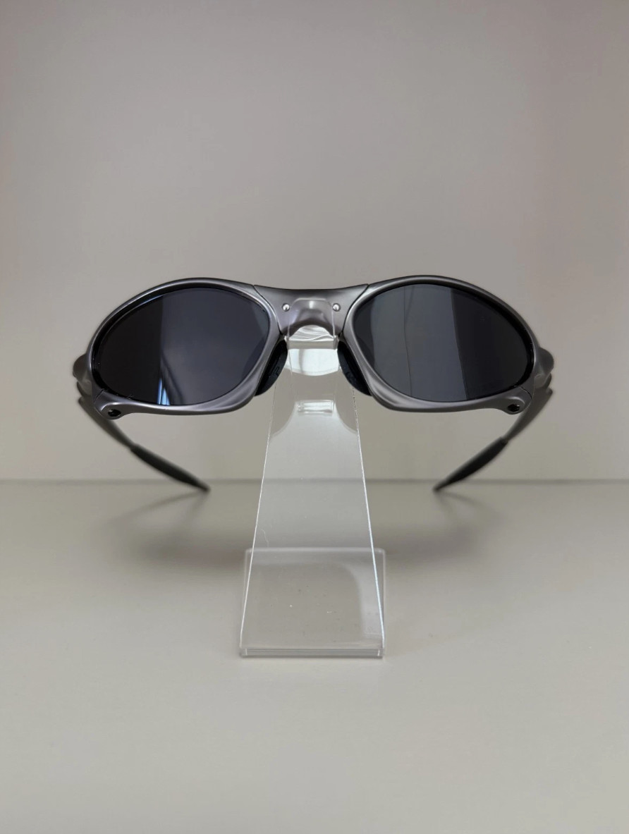 Oakley Penny Juliet X Metal Sunglasses Gray Frame Black Lens