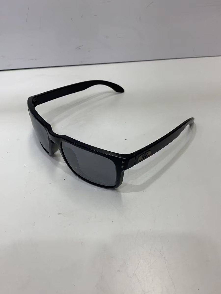 OAKLEY HOLBROOK OO9102 63 Sunglasses Plastic BLK SLV Men’s