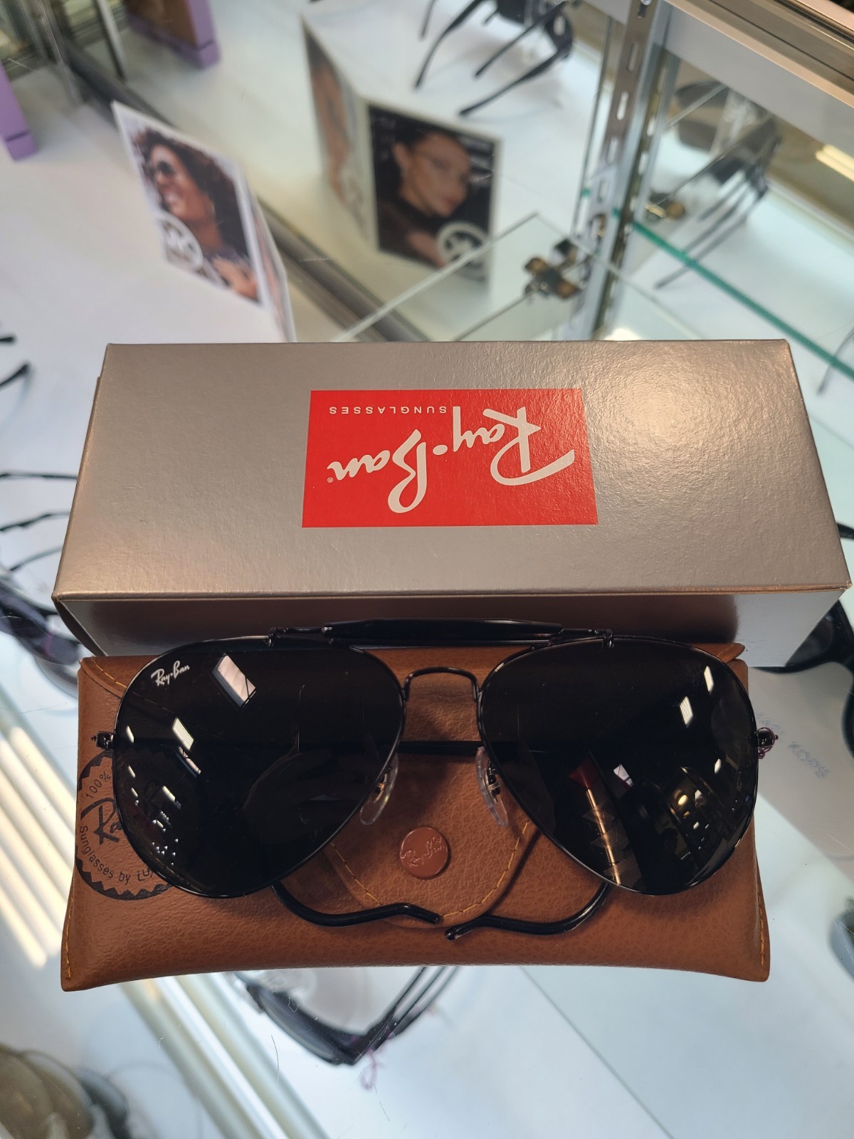 Ray Ban RB 3030 L9500 58mm Sunglasses