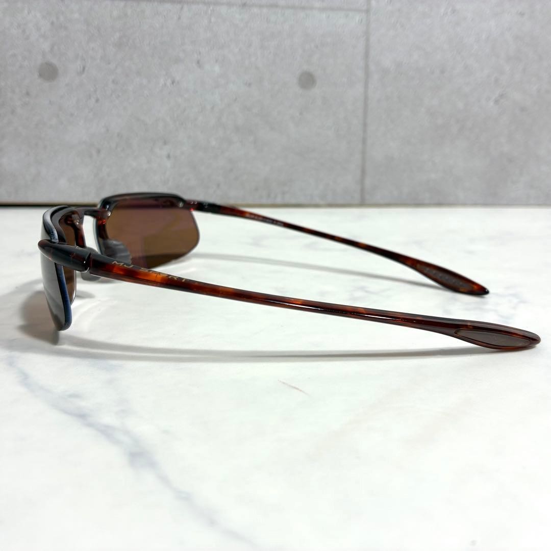 Maui Jim MJ SPORT Sunglasses Half Rim Tortoiseshell Pattern No from Japan