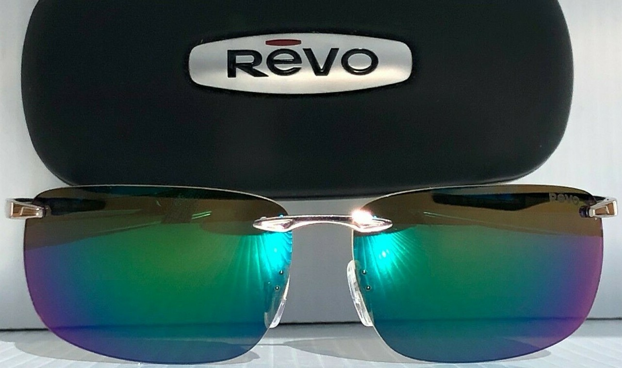 NEW* REVO DESCEND Z Metal Gunmetal POLARIZED Green Evergreen Sunglass 1170 00 GN