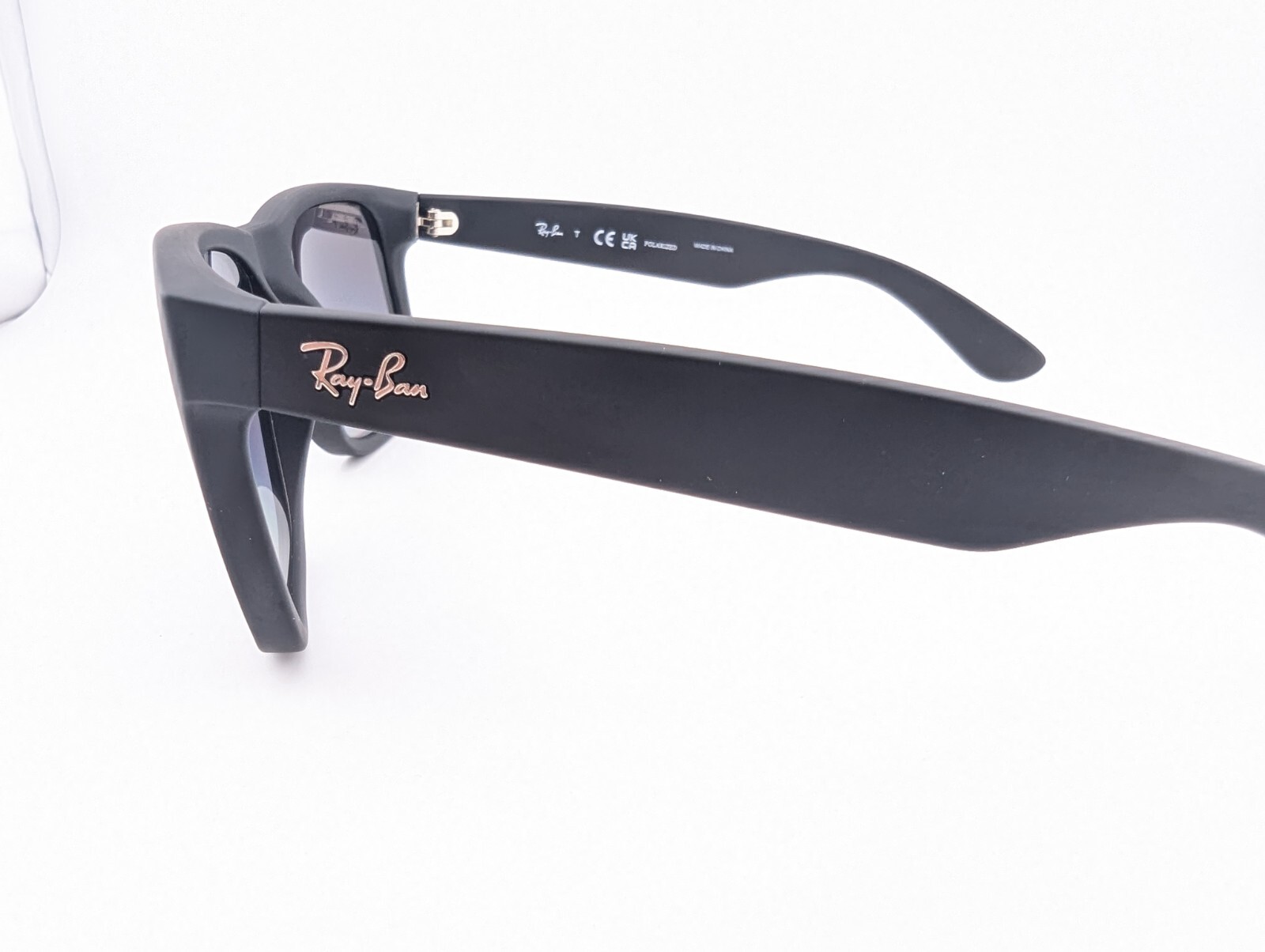 Ray-Ban Sunglasses, RB 4165 622/T3 3P Justin Matte Black Polarized, 54-16-145
