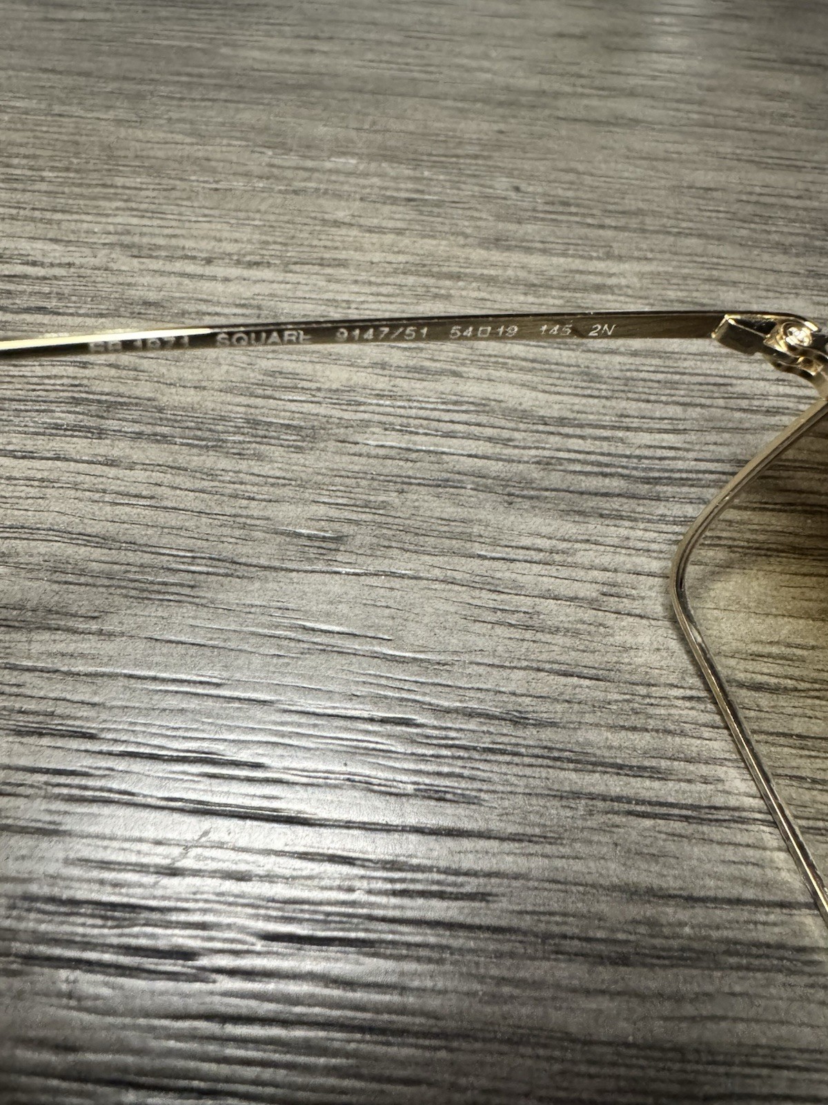 Ray Ban RB1971 Square Aviator Sunglasses