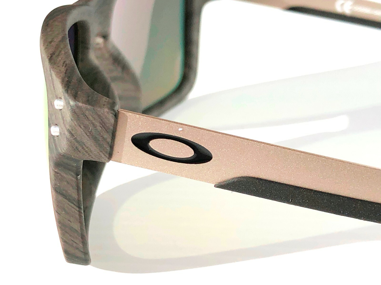 NEW* Oakley HOLBROOK MIX Woodgrain POLARIZED Galaxy RUBY Sunglass 9384-04