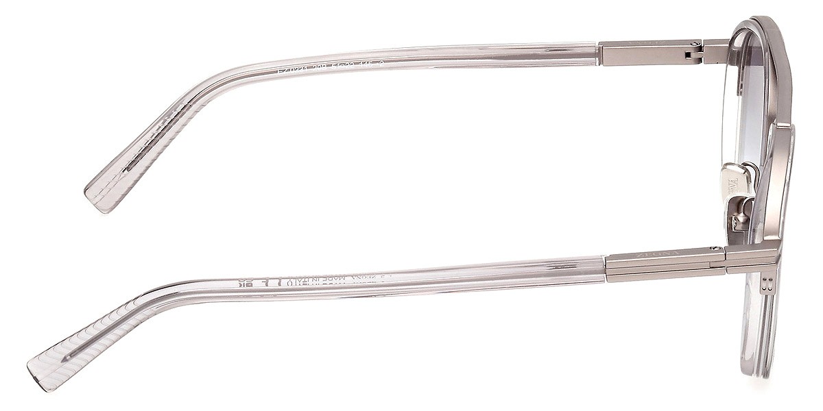 Ermenegildo Zegna EZ0231 Sunglasses Men Shiny Gray 51mm New 100% Authentic