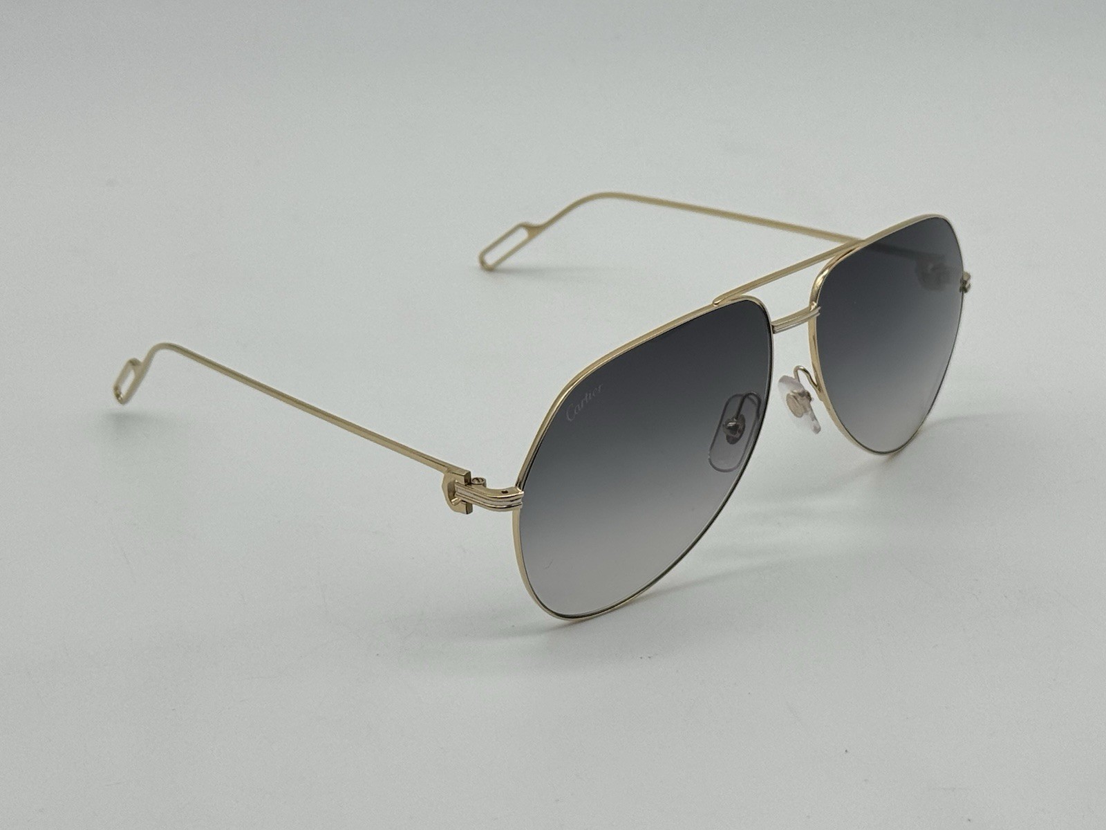 PREMIERE C DE CARTIER PILOT SHAPE RARE SUNGLASSES CT0110S NEW 100% GENUINE $1425