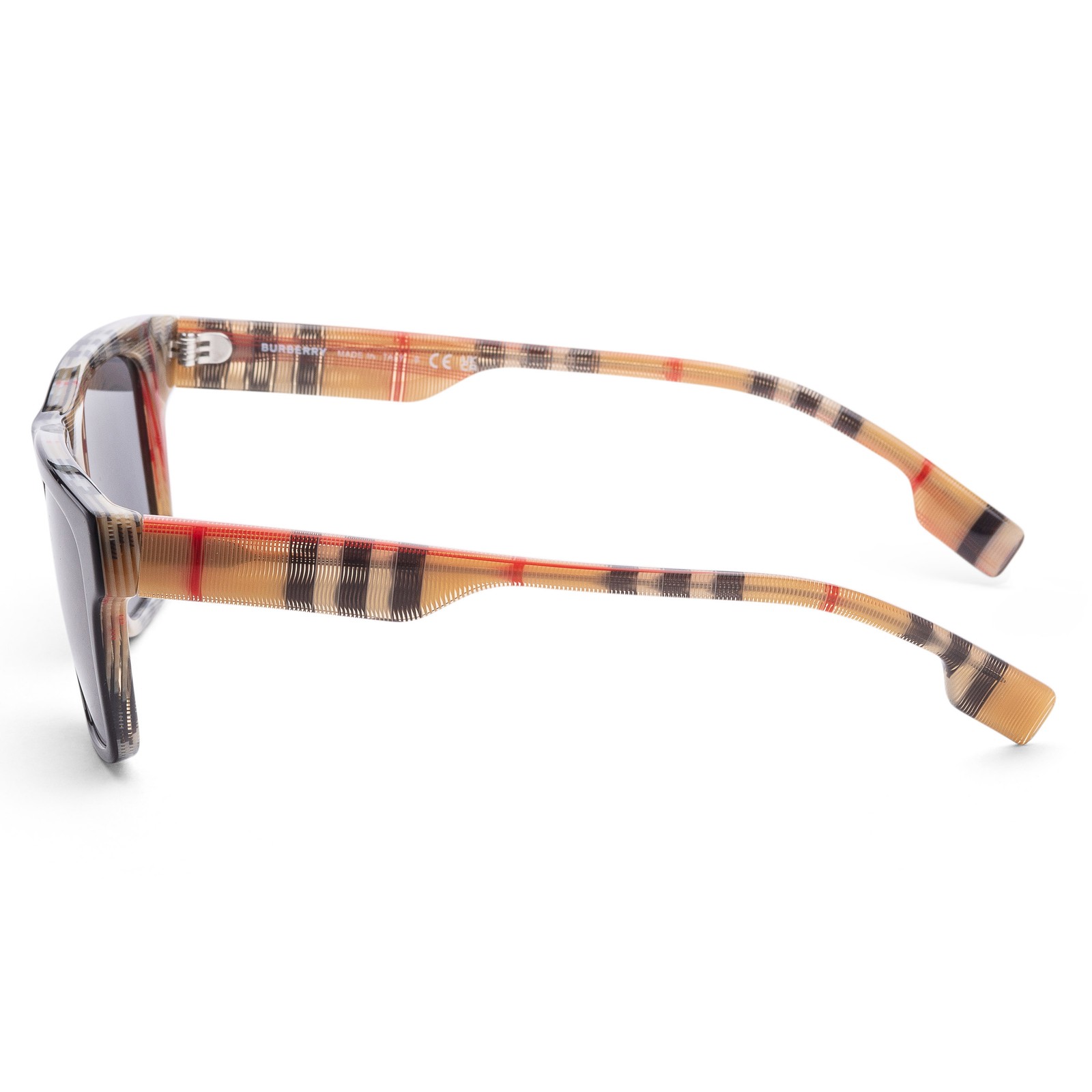 Burberry Men’s Fashion 56mm Top Black Vintage Checker Sunglasses BE4293-38068756