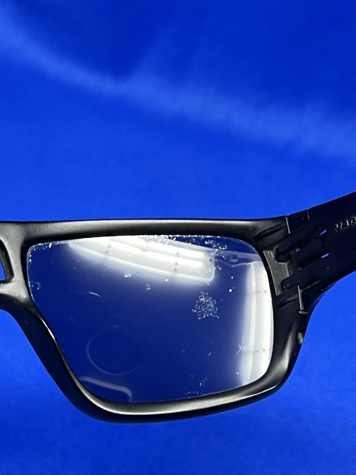 OAKLEY Dispatch Matte Black Mens Sunglasses OO9090-01 62/14 VTG Made In USA READ