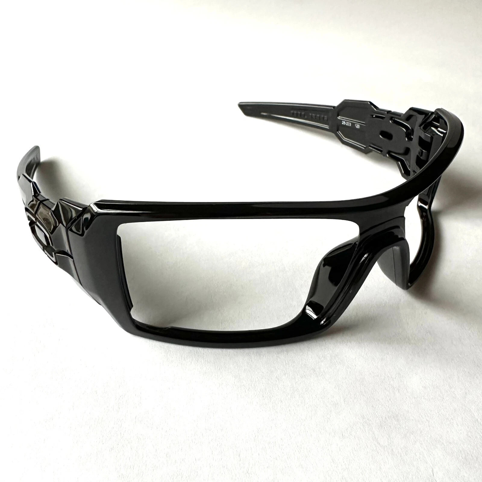 OAKLEY OIL RIG POLISHED BLACK SUNGLASSES, FRAME ONLY, NO LENSES – POLISHED BLACK