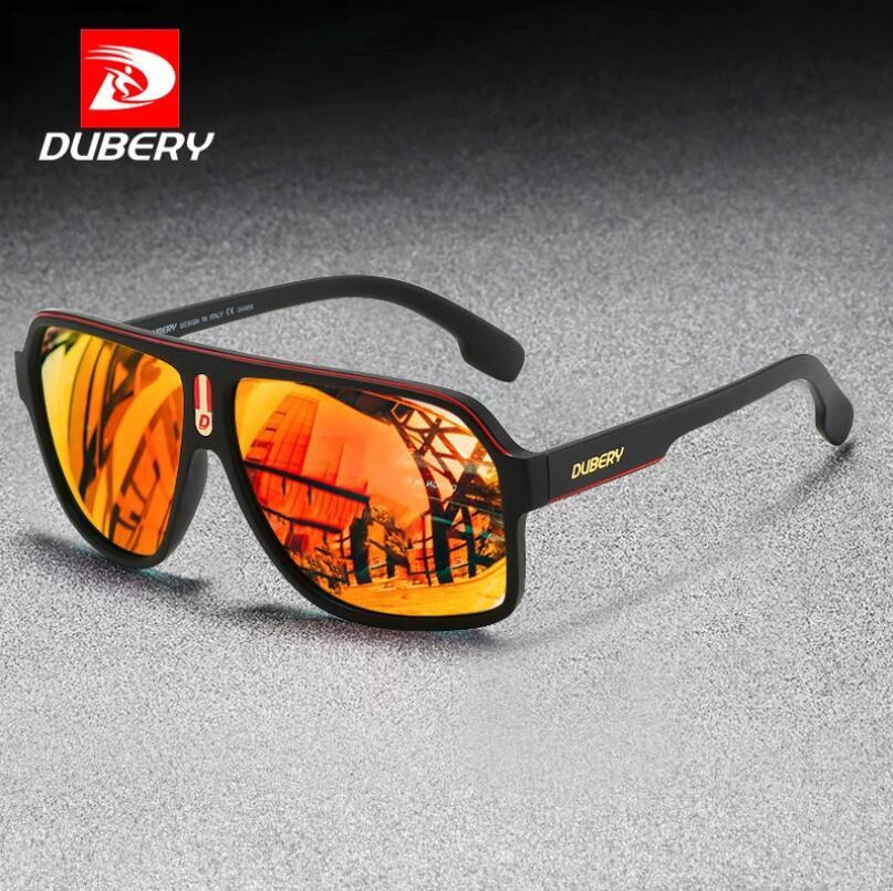 DUBERY Oversize Polarized Sport Sunglasses Men Women Driving Fishing Glasses Hot