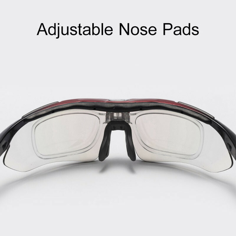 RockBros Cycling Photochromic Glasses Bicycle Sports UV400 MTB Road Bike Outdoor