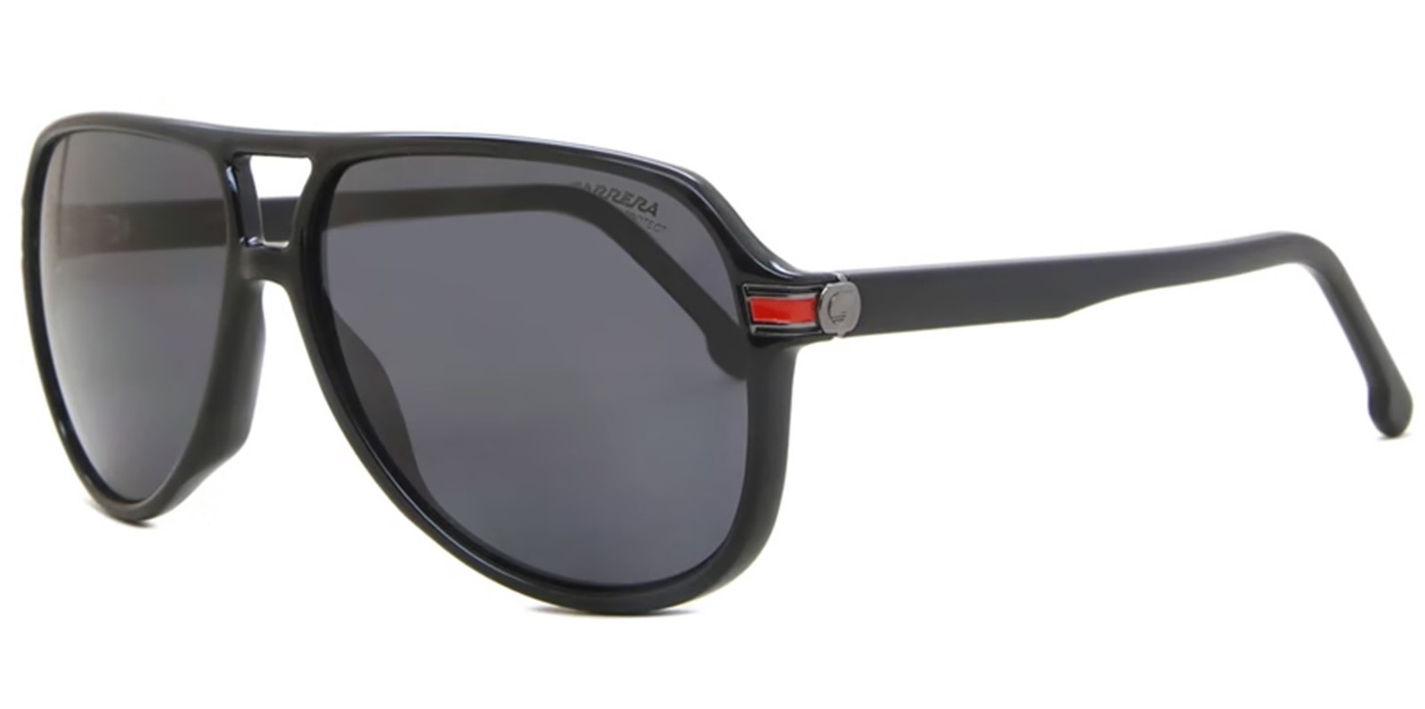 Carrera Black Oversized Vintage Style Pilot Sunglasses – CA1045SUS-0807-IR