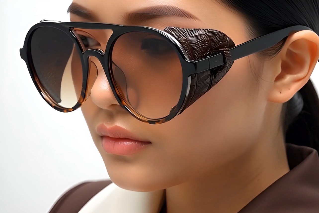 Safety Sunglasses Reduce Reflection Circle Lens Shield Sun Protection UV400 2026