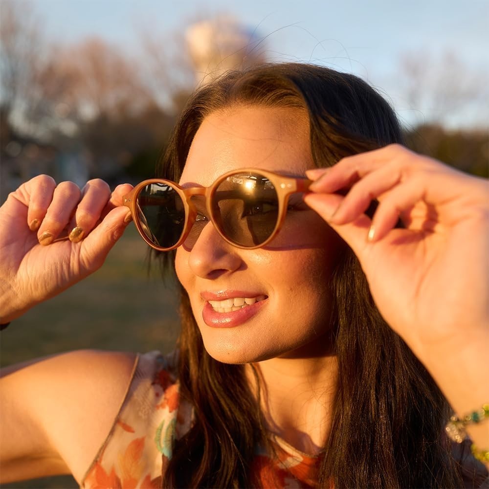 Versatile Classic Round Sunglasses with UV Protection – Perfect for Everyday Use