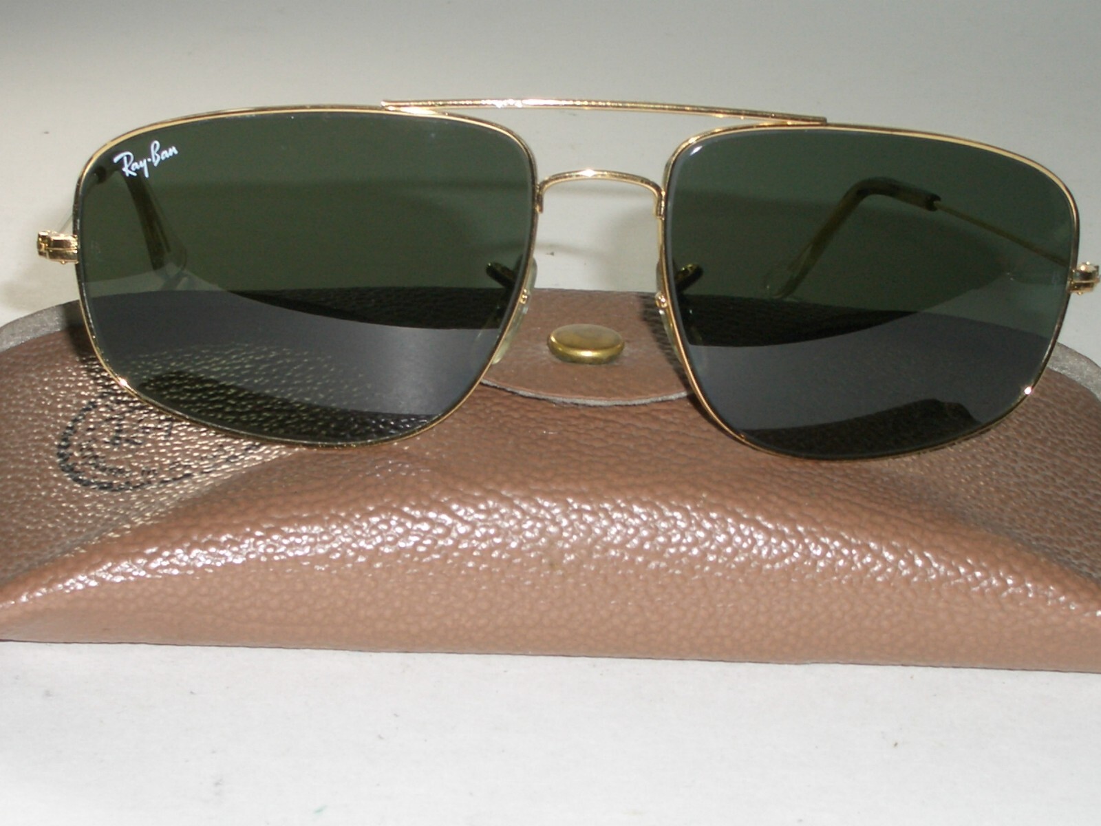 58[]17mm VINTAGE B&L RAY BAN W0962 GEP G15 UV EXPLORER AVIATOR SUNGLASSES MINT