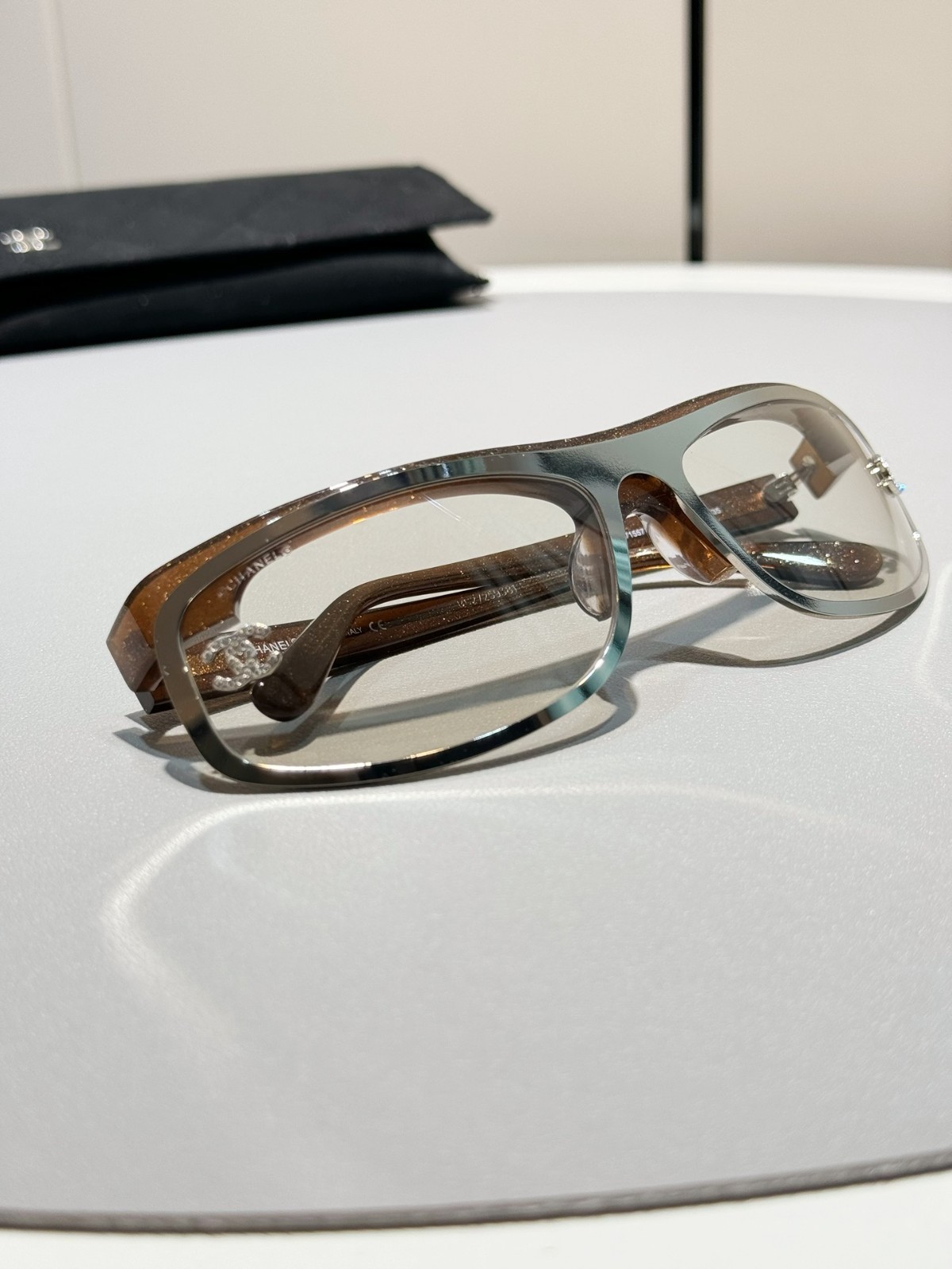 Futuristic Wrap Around Sunglasses Women Sport Goggles Translucent Frame Tinted L