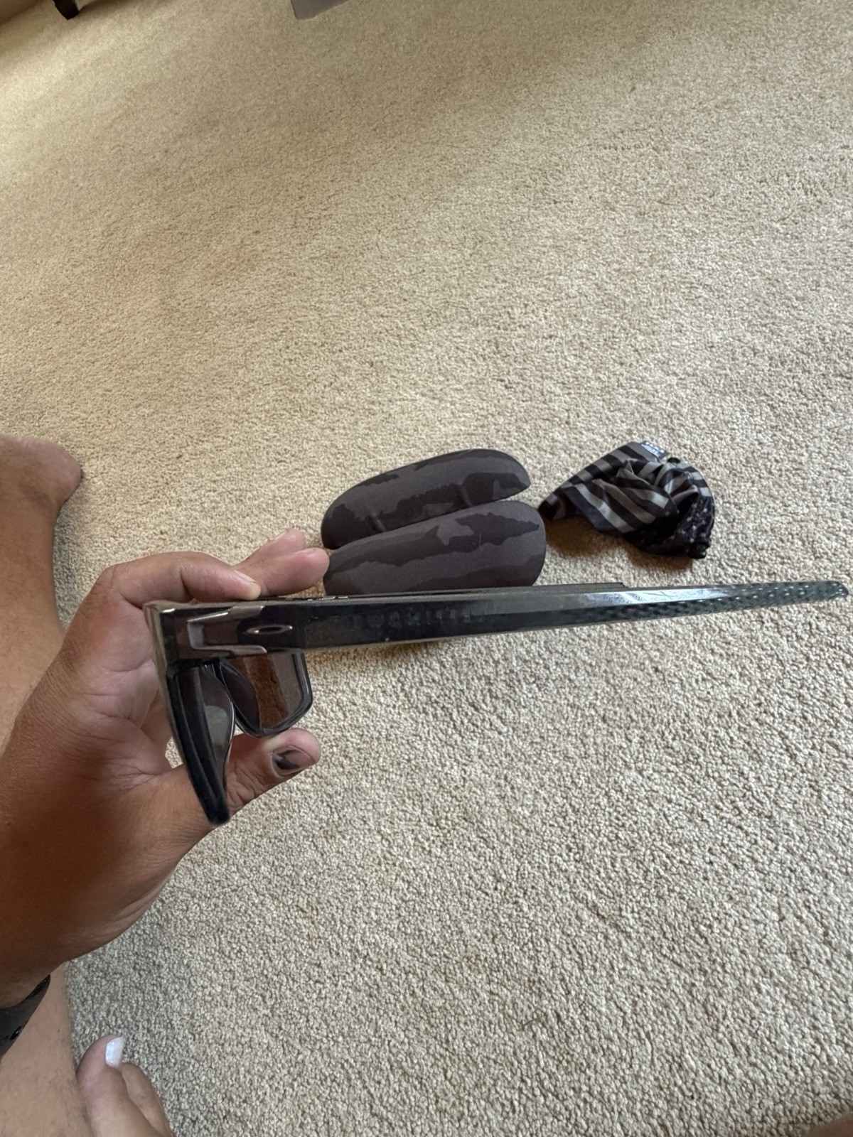 Oakley Leffingwell Black/Prizm Deep Water Oo9100-0557 Pol Sunglasses 57-17-134
