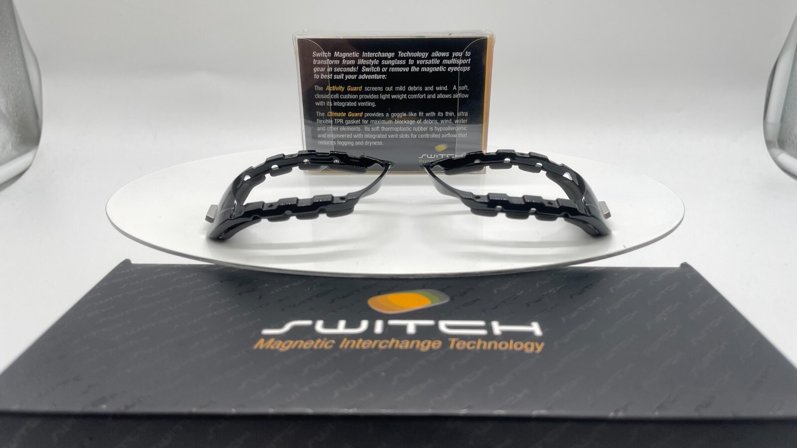 Switch Highlander Matte Black – Polarized Sunglasses – Magnetic Interchange Tech