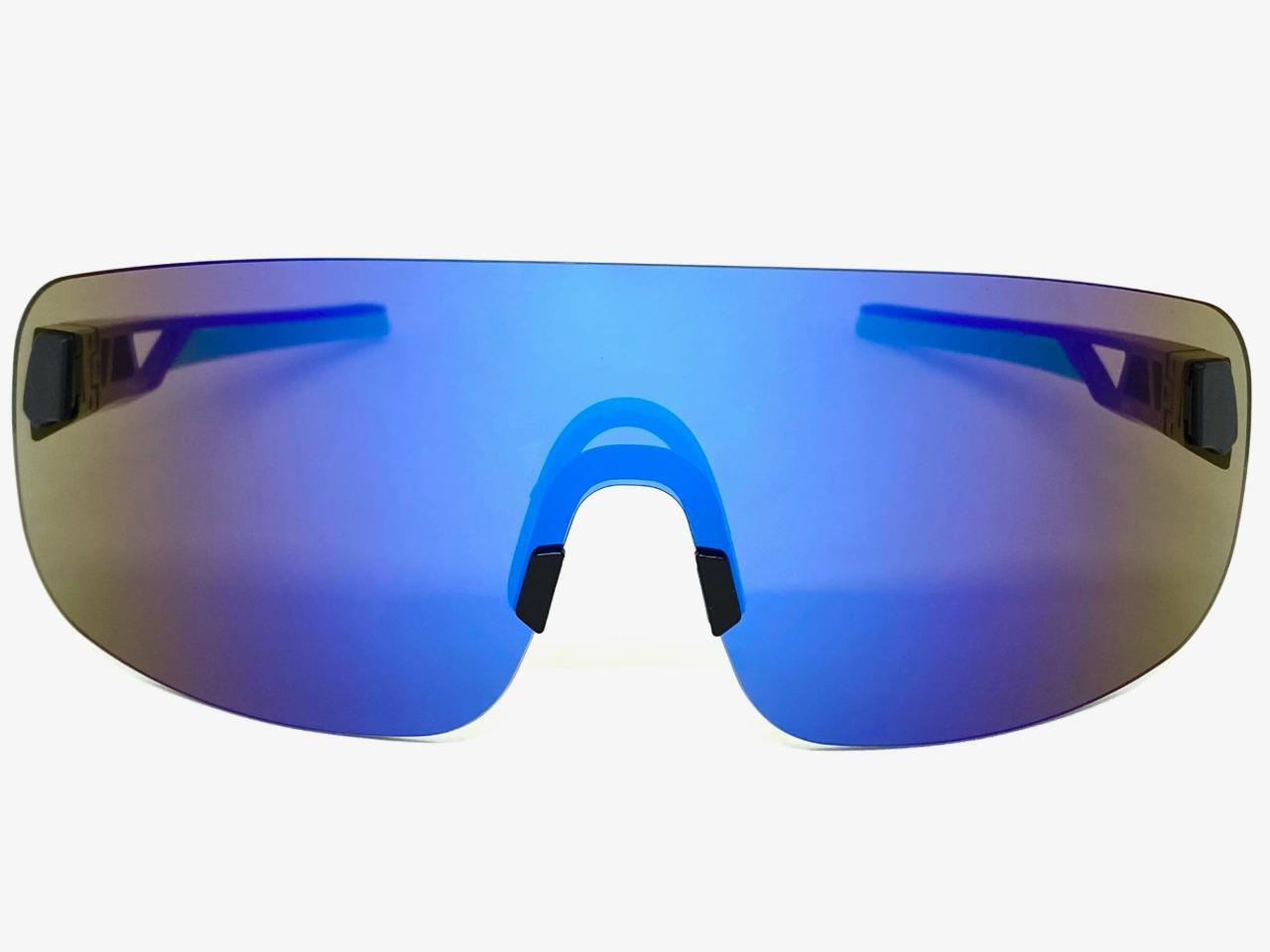 SPORTY WRAP AROUND Biker Cycling Shield SUNGLASSES Lightweight Flexible Frame C2