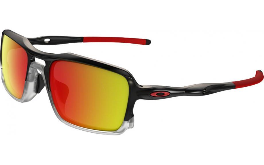 NEW Oakley – Triggerman – Sunglasses, Black Ink / Ruby Iridium, OO9266-10