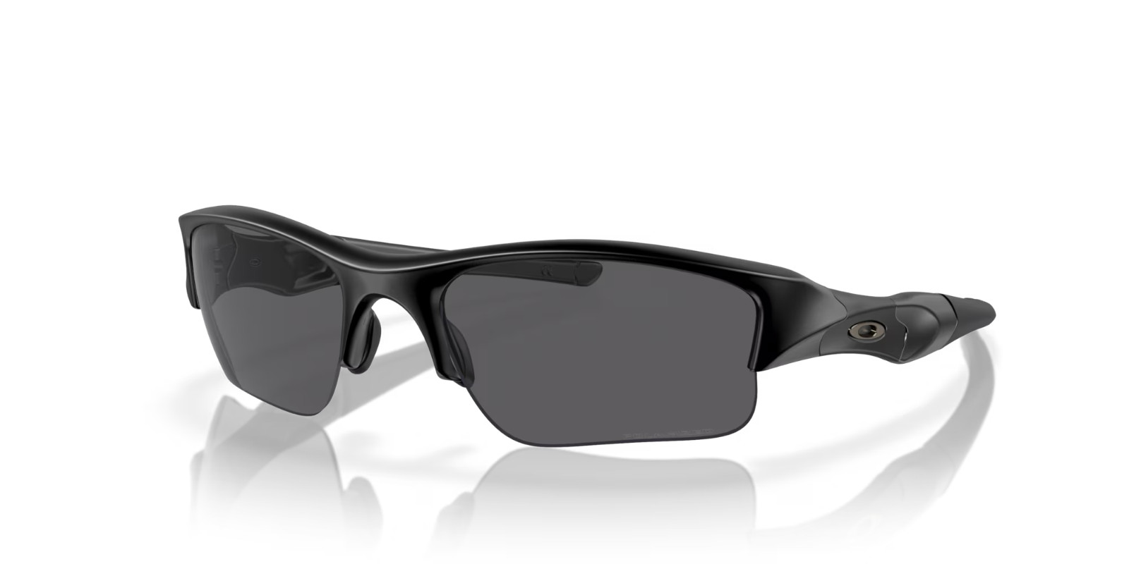 Oakley SI Flak Jacket XLJ Polarized Sunglasses 11-435 Matte Black/Grey