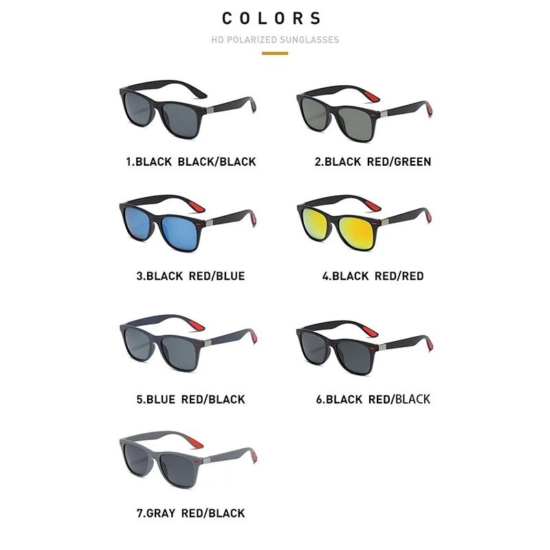 Polarized Night Vision Glasses Men HD Driving Sunglasses Day Night UV400 Sport