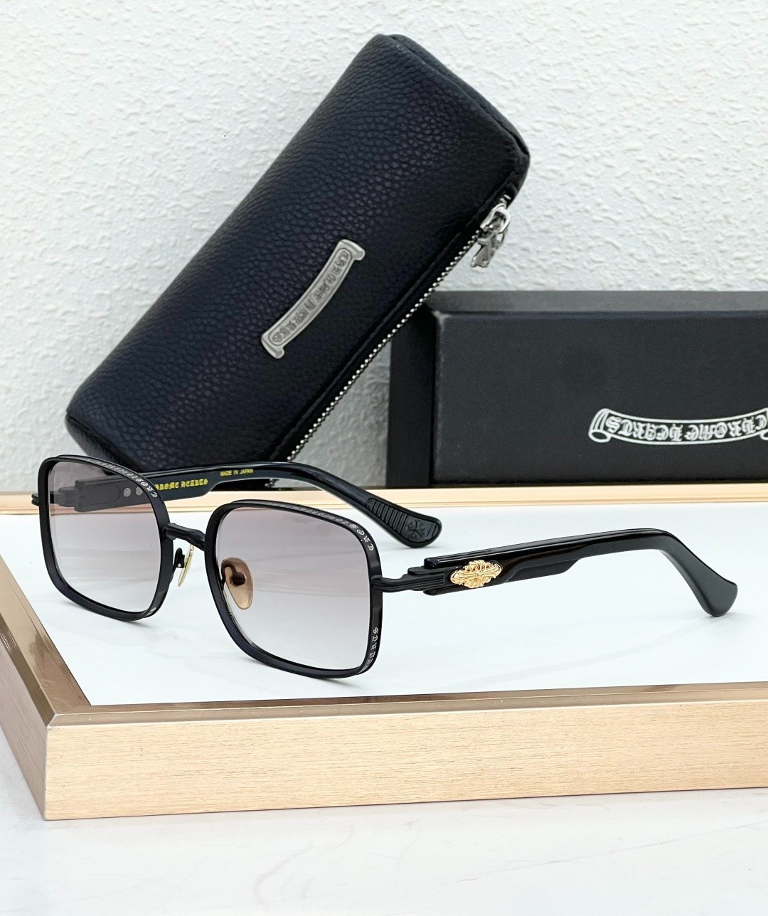 CHROME HEART Style Unisex Sunglasses – MODEL: DEEP COK SIZE：59口21-145