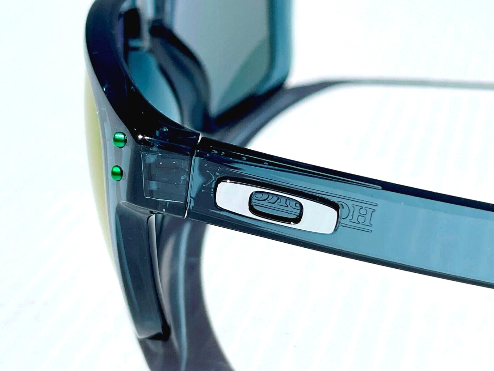 NEW Oakley HOLBROOK XL Grey Smoke w POLARIZED Galaxy Violet Lens Sunglass 9417