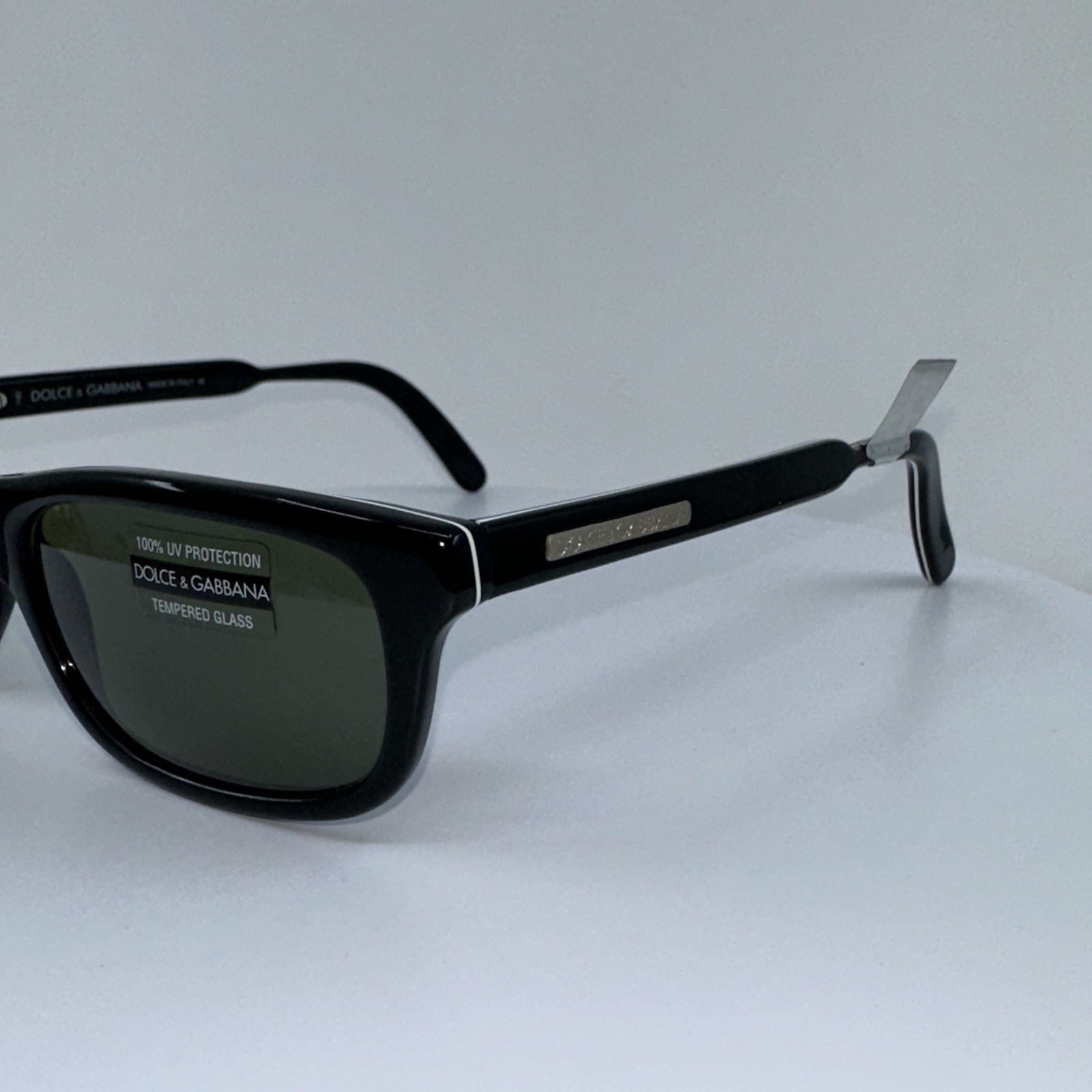 New Authentic Dolce & Gabbana DG 709S Sunglasses C. B7 Shiny Black 52-15mm Italy