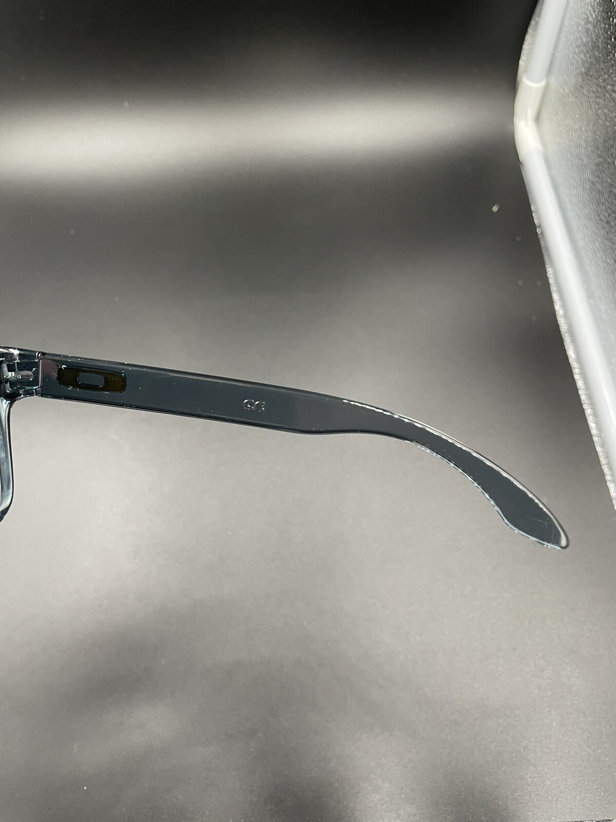 Oakley Holbrook Crystal Black w/ Violet Iridium Lenses