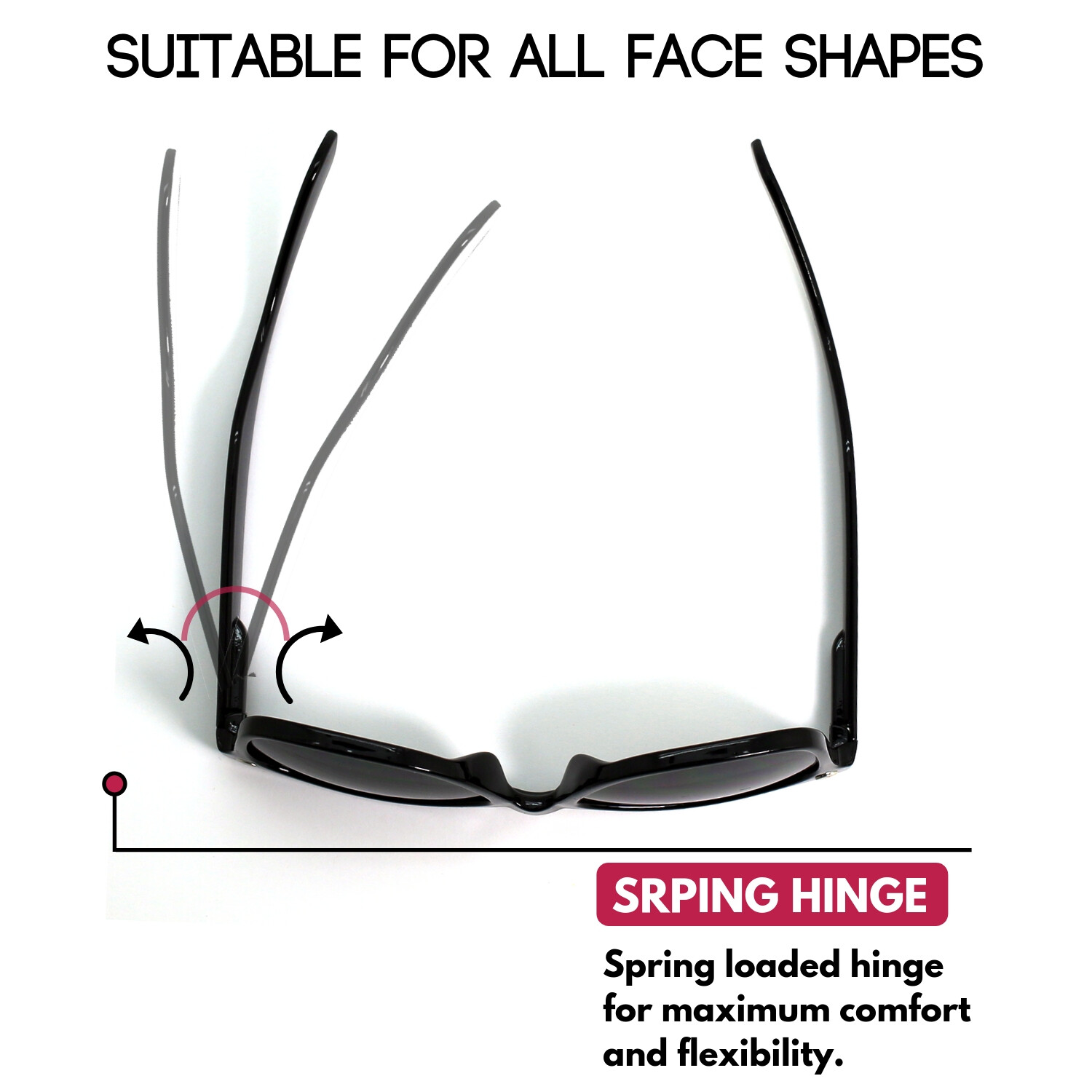 XXL Extra Large Size Polarized Sunglasses for Men Big Head Wide Frame
