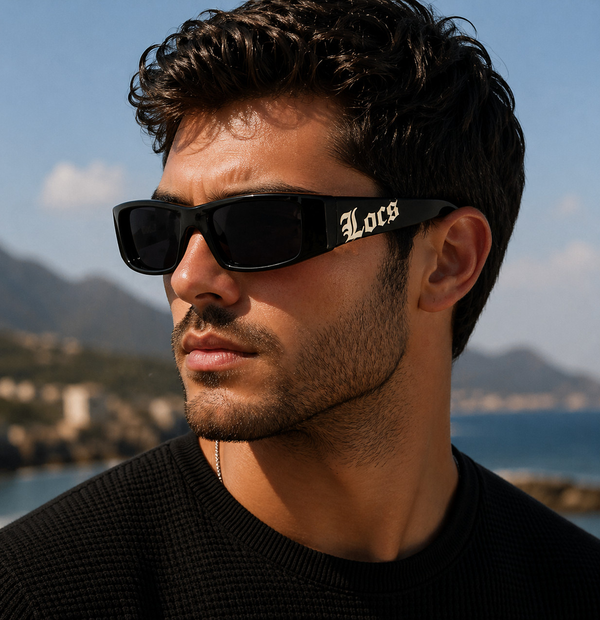 Locs Hardcore Gangster Sunglasses Classic Lowrider Biker Cholo Designer Eyewear
